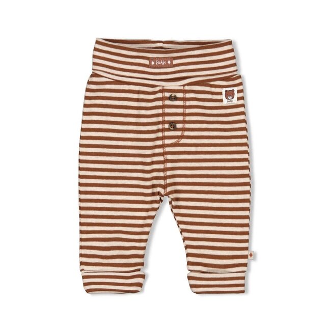 Feetje - Broek Streep Bruin - Wild World