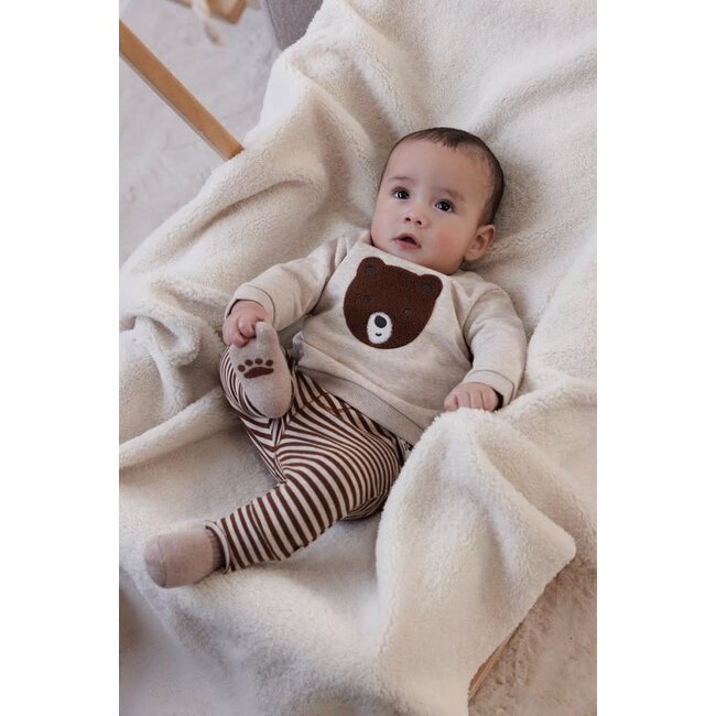 Feetje - Broek Streep Bruin - Wild World