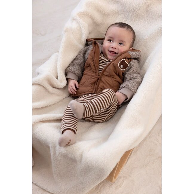 Feetje - Broek Streep Bruin - Wild World