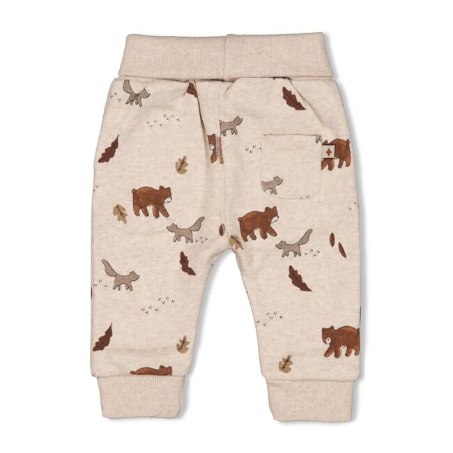 Feetje - Broek AOP Taupe Melange - Wild World