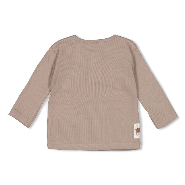 Feetje - Longsleeve Rib Grijs - Wild World