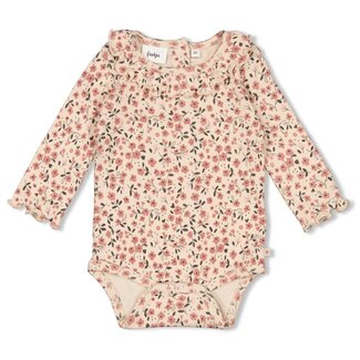 Feetje Feetje - Romper Rib AOP Offwhite - Woodland Bloom