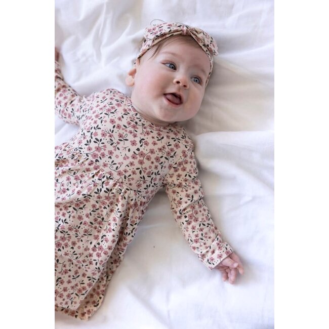 Feetje - Jurk AOP Offwhite - Woodland Bloom