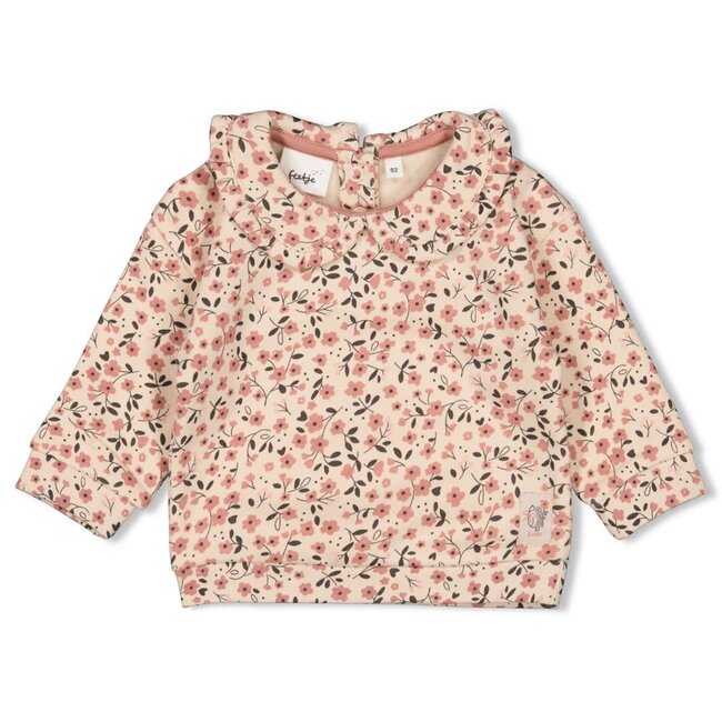 Feetje - Sweater AOP Offwhite - Woodland Bloom