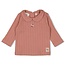 Feetje - Longsleeve Pointelle Rib Mauve - Woodland Bloom