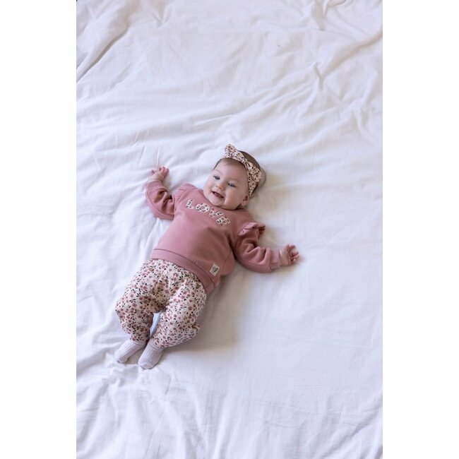 Feetje - Broek AOP Offwhite - Woodland Bloom