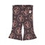 Feetje - Flare Broek AOP Antraciet - Woodland Bloom