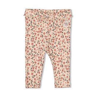 Feetje Feetje - Legging Rib AOP Offwhite - Woodland Bloom