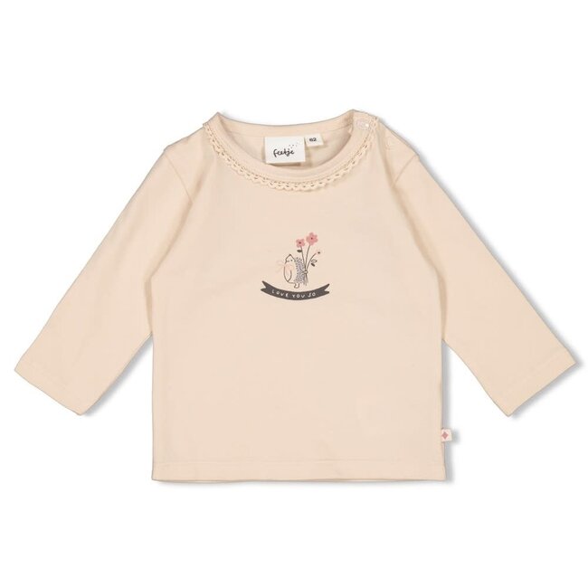 Feetje - Longsleeve Offwhite - Woodland Bloom