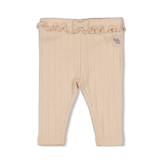 Feetje - Legging Pointelle Rib Offwhite - Woodland Bloom