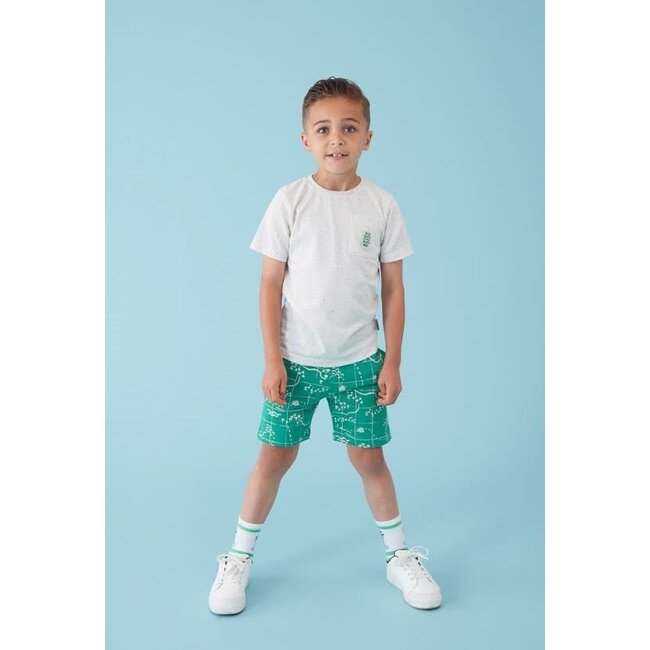 Sturdy - Short AOP Groen - Explore More