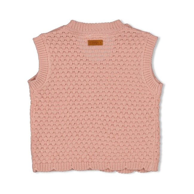 Feetje - Spencer Gebreid Roze - Woodland Bloom