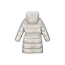 Le Chic - Long Coat + Furry Bag Bodhi - Silver Shadow
