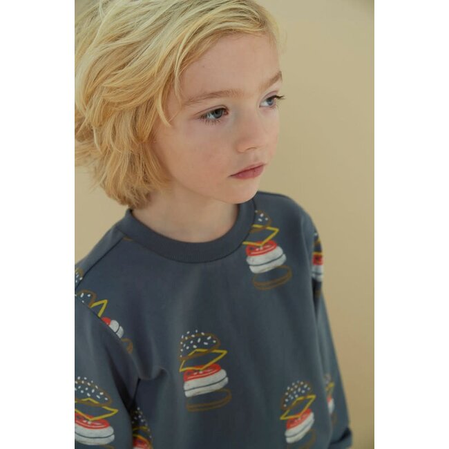 Sturdy - Sweater AOP Antraciet - Couch Club