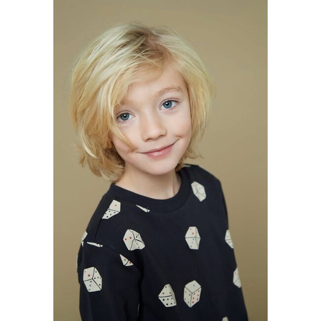 Sturdy - Sweater AOP Zwart - Couch Club