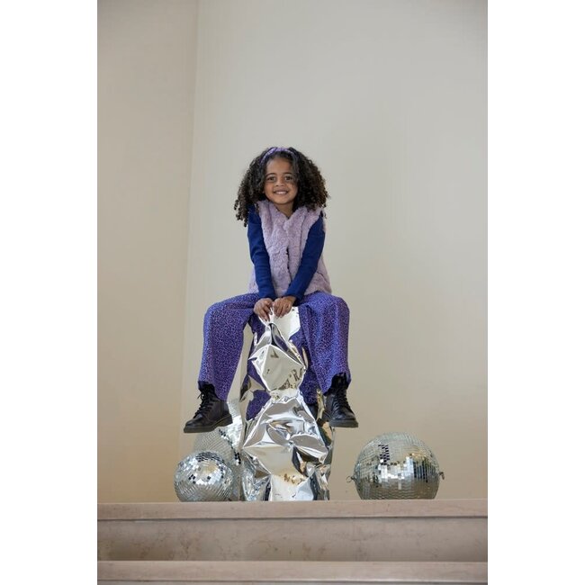 Jubel - Omkeerbaar Teddy Gilet Lila - Wild Soul