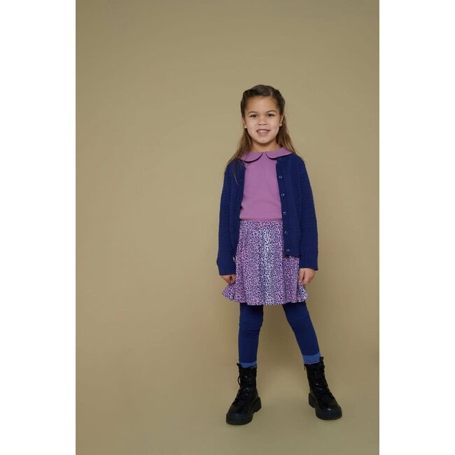 Jubel - Vest Gebreid Indigo - Wild Soul