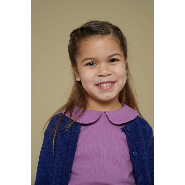 Jubel - Vest Gebreid Indigo - Wild Soul