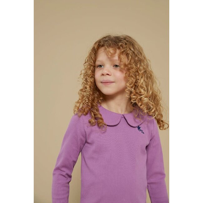 Jubel - Longsleeve Rib Violet - Wild Soul