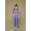 Jubel - Flared Broek Velours Rib Lavendel - Wild Soul
