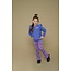 Jubel - Flared Broek AOP Violet - Wild Soul