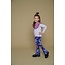 Jubel - Flared Broek AOP Indigo - Wild Soul