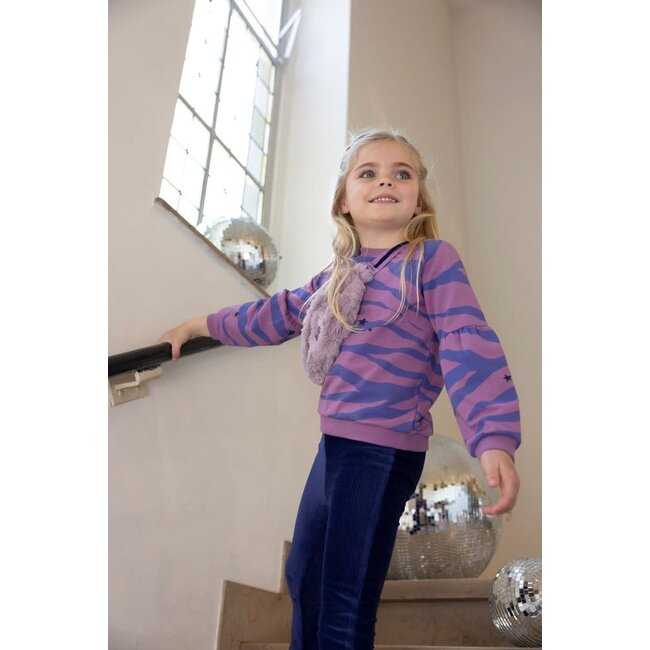 Jubel - Heuptasje Fake Fur Lila - Wild Soul