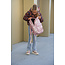 B.Nosy - Metallic Backpack - Light pink