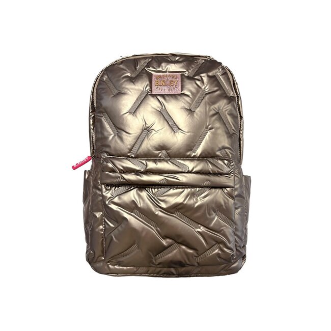 B.Nosy - Metallic Backpack - Bronze