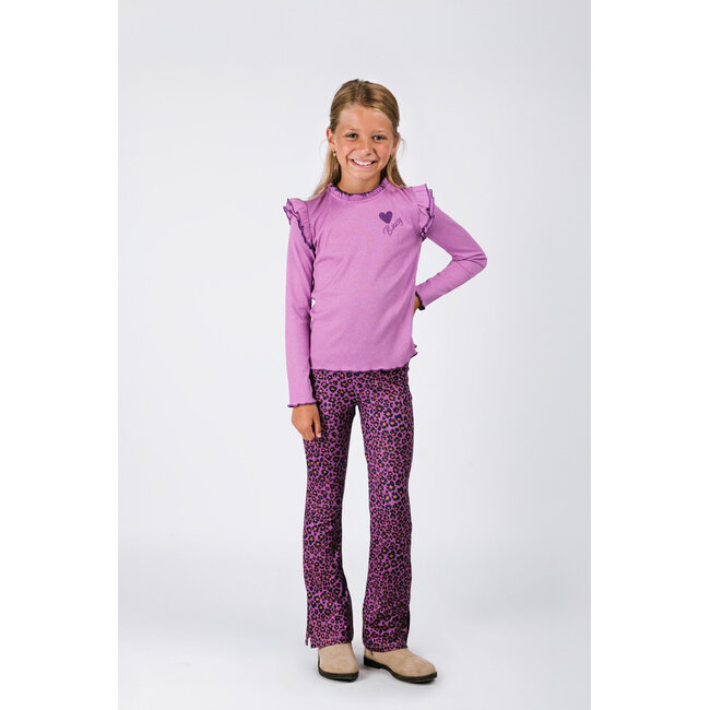 B.Nosy - Top wit Ruffles Tonya - Violet