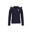 B.Nosy - Top wit Ruffles Tonya - Navy Violet Stripe