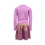 B.Nosy - Dress with Metallic Skirt Donia - Violet