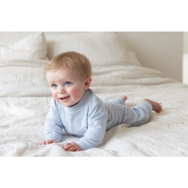 Feetje - Baby Pyjama Wafel - Babyblue