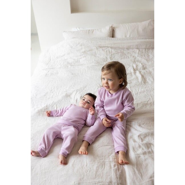 Feetje - Baby Pyjama Wafel - Lila