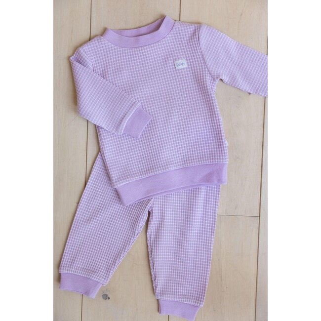 Feetje - Baby Pyjama Wafel - Lila