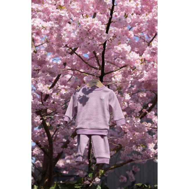 Feetje - Pyjama Wafel - Lila