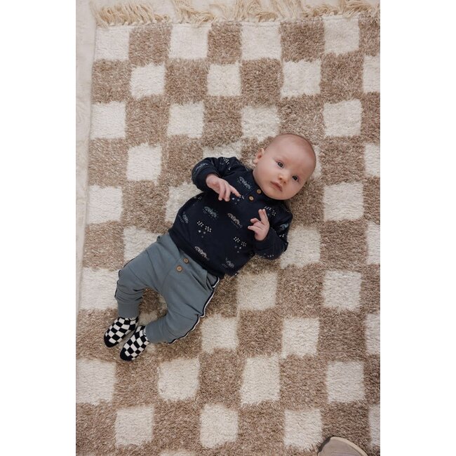 Feetje - Sweater AOP Marine - Let's Go!