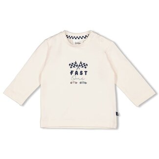 Feetje Feetje - Longsleeve Offwhite - Let's Go!