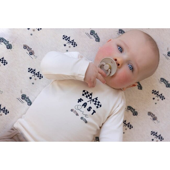 Feetje - Longsleeve Offwhite - Let's Go!