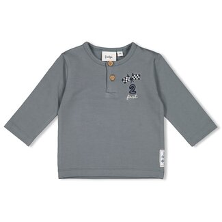 Feetje Feetje - Longsleeve Petrol - Let's Go!