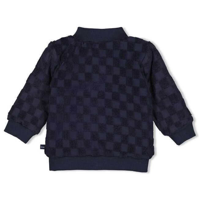 Feetje - Omkeerbaar Vestje Petrol - Let's Go!