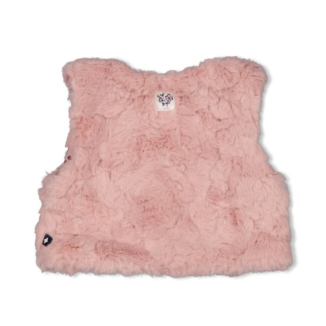 Feetje - Fake Fur Gilet Roze - Swanlake
