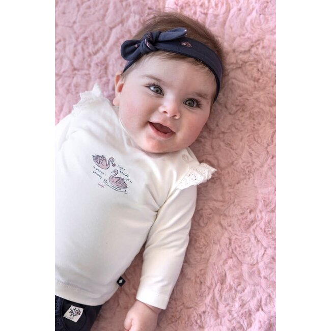 Feetje - Longsleeve Offwhite - Swanlake