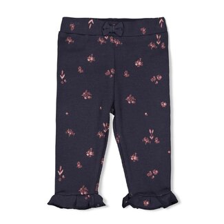 Feetje Feetje - Legging Rib AOP Marine - Swanlake