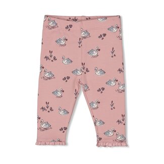 Feetje Feetje - Legging AOP Roze - Swanlake