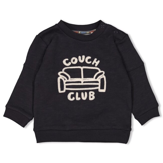 Feetje - Sweater Zwart - Couch Club