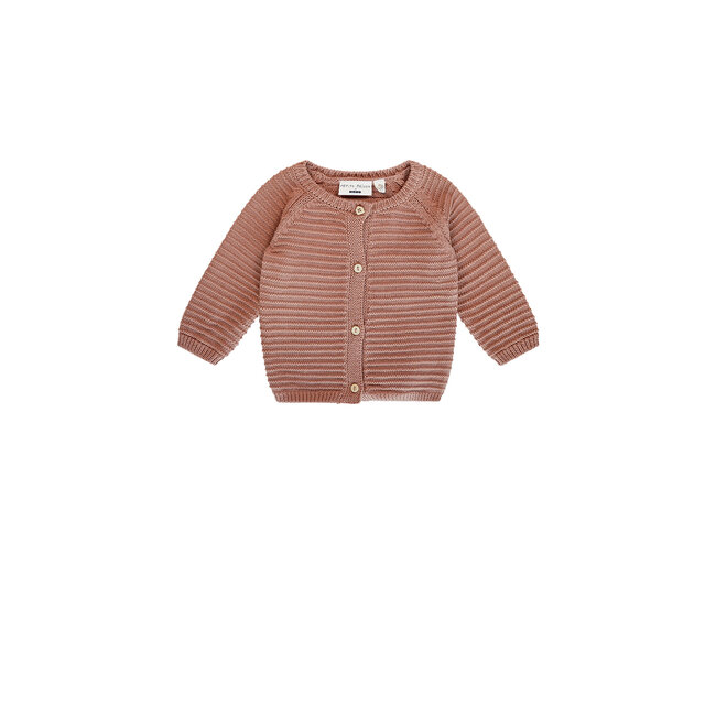 Petite Maison - Knitted Button Up Cardigan Kiki - Caramel