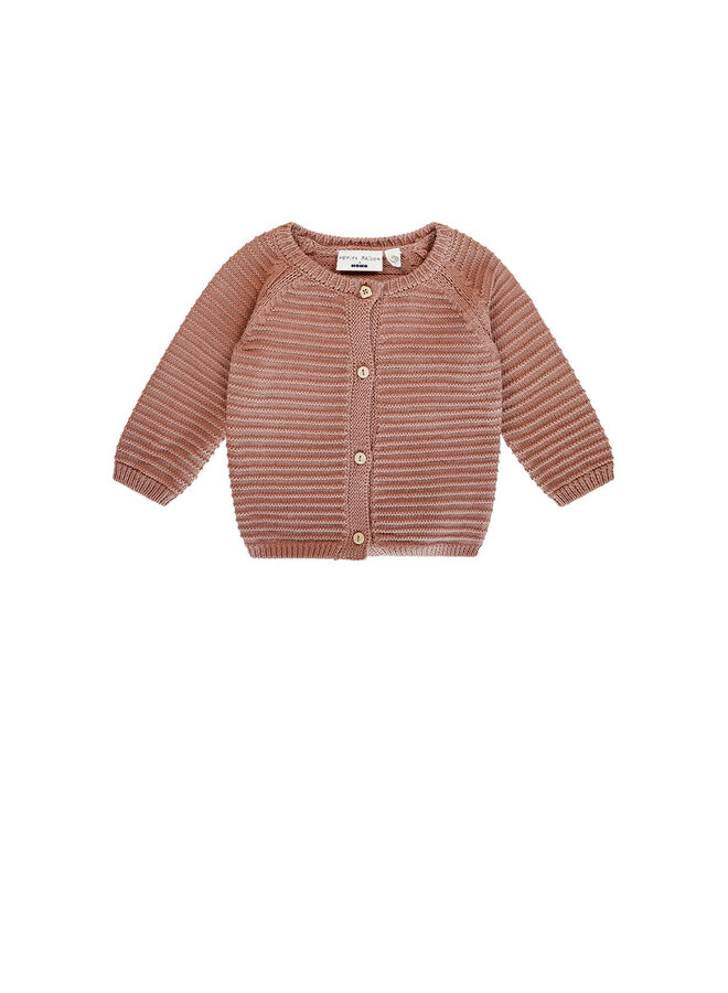 Petite Maison - Knitted Button Up Cardigan Kiki - Caramel