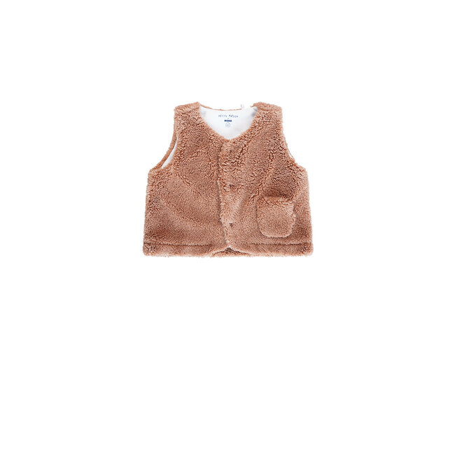 Petite Maison - Fluffy Gilette Vest Kato - Caramel