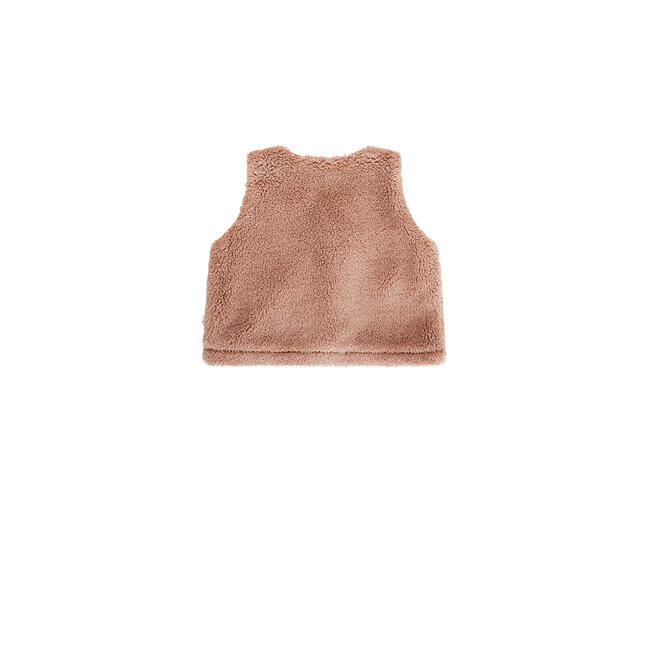 Petite Maison - Fluffy Gilette Vest Kato - Caramel
